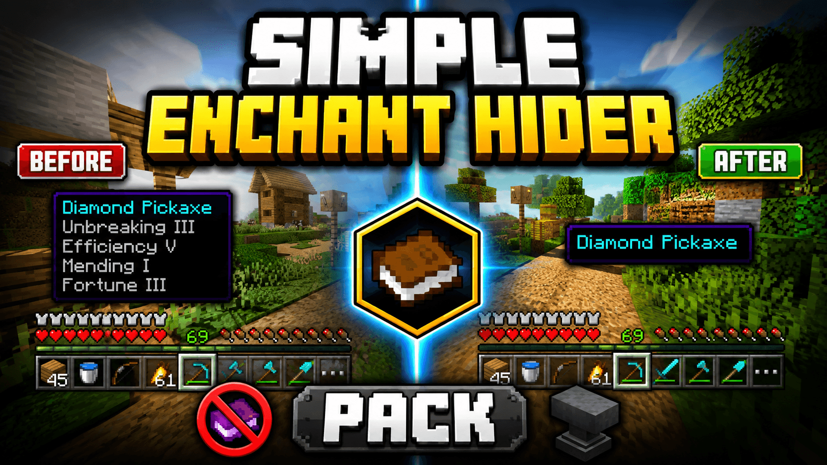 Enchantment hider — screenshot 1
