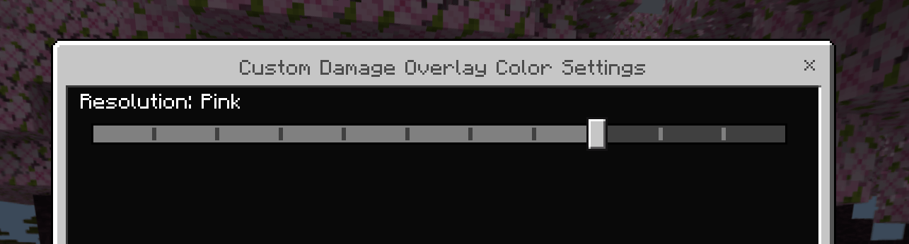 Custom Damage Overlay Color — screenshot 4