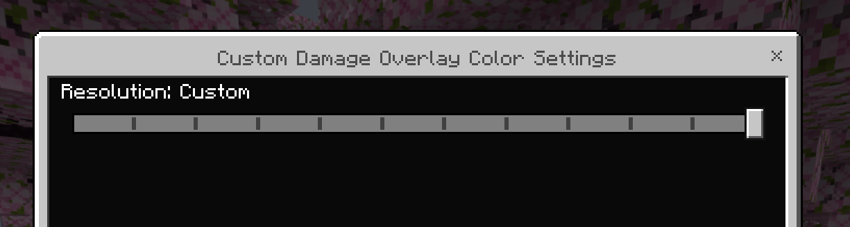 Custom Damage Overlay Color — screenshot 5