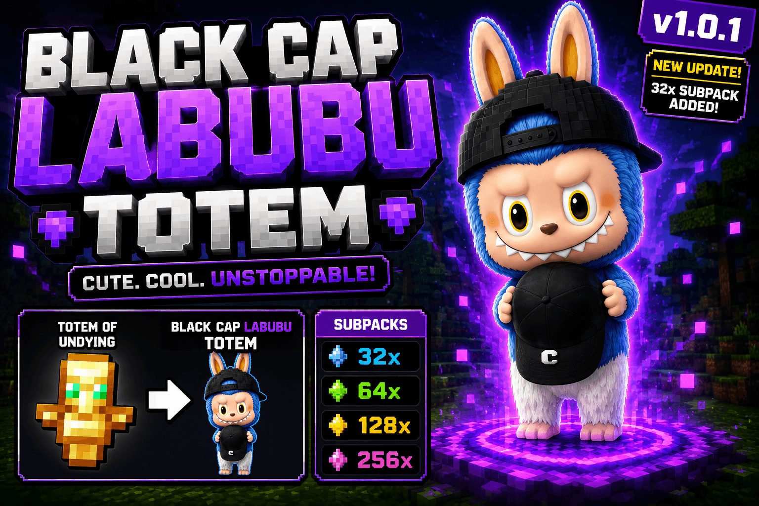 Black Cap Labubu Totem — screenshot 3