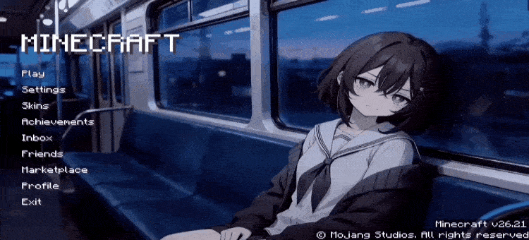Animated Menu: Lonely Night Train — screenshot 1