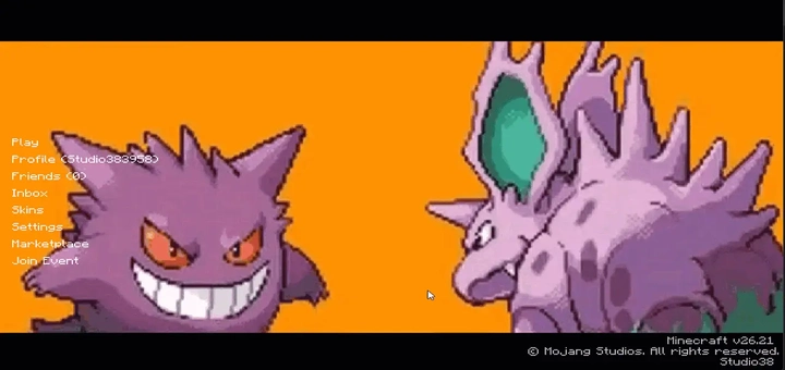 Animated Menu - Pokemon FireRed Intro — screenshot 1