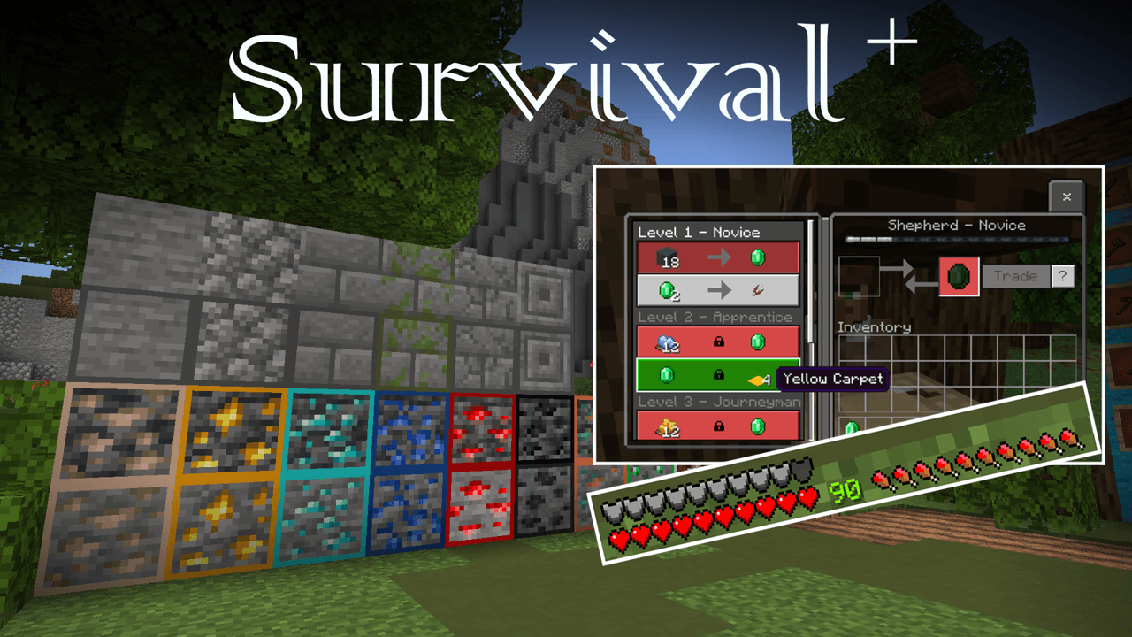 Survival+ (survival pack) — screenshot 1