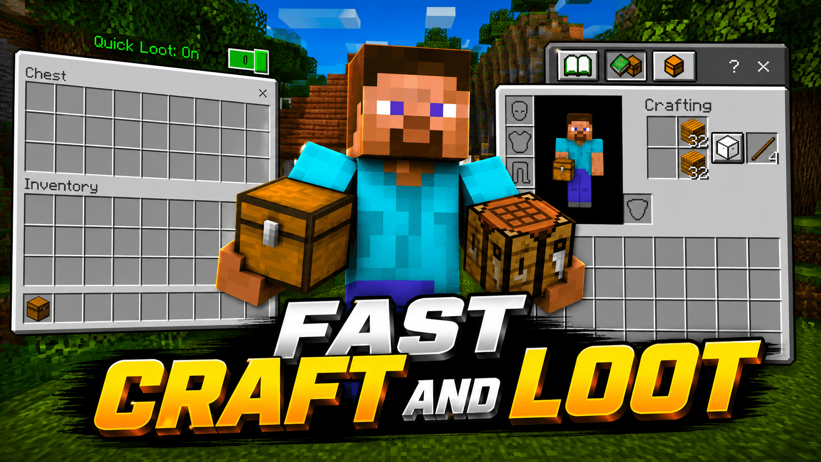 Fast craft and loot — screenshot 1