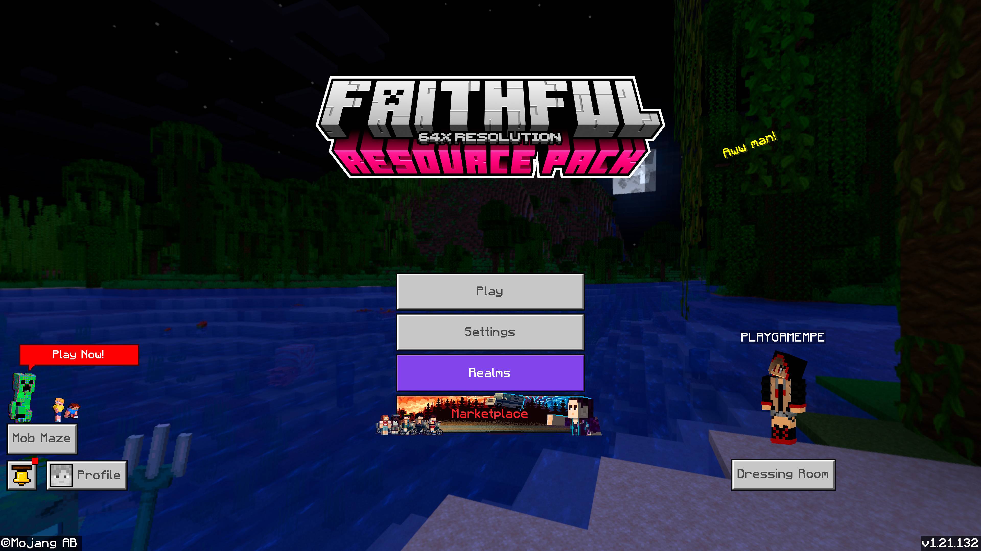 Faithful Bedrock Edition – Unified Pack v3.6 — screenshot 3