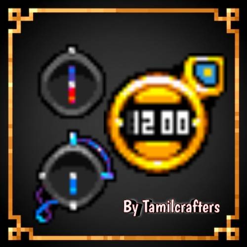 Compass,Recovery compass, Clock Hud — screenshot 1
