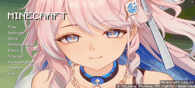 Animated Menu: Denia (Wuthering Waves) — screenshot 1
