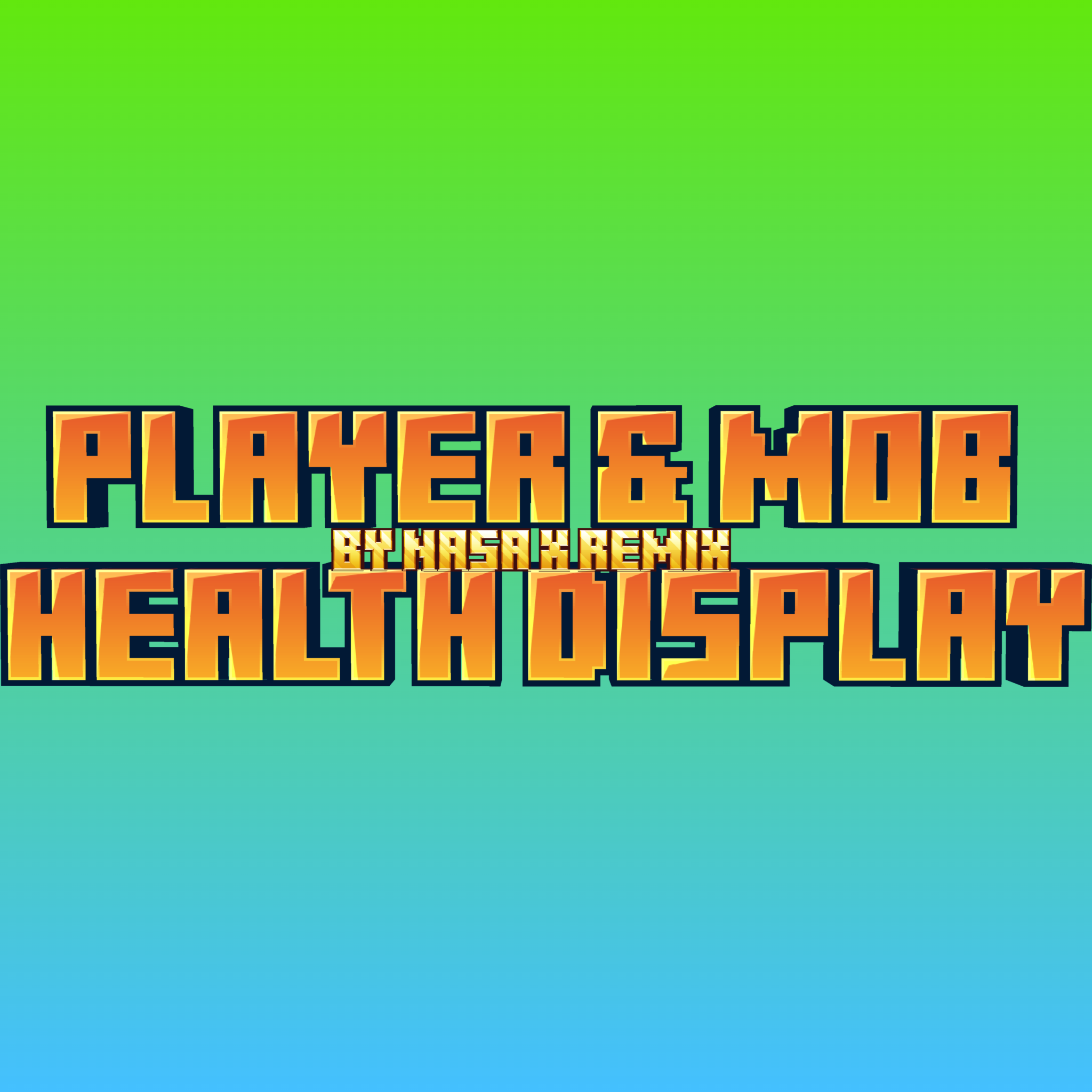 [Realm compatible]Player & Mob Health Display