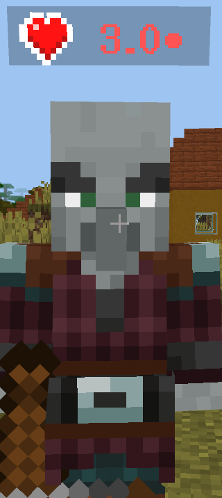 [Realm compatible]Player & Mob Health Display — screenshot 3