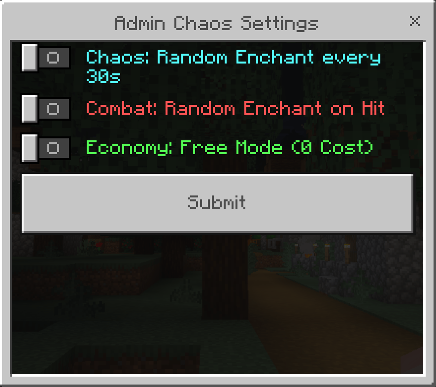 [Realm compatible]All in one Enchantments menu — screenshot 6
