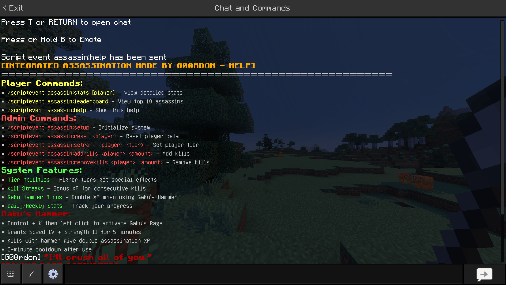 AssassinationSystem — screenshot 2