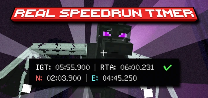 Real Speedrun Timer (RST) | IGT & RTA Tracker Addon — screenshot 1