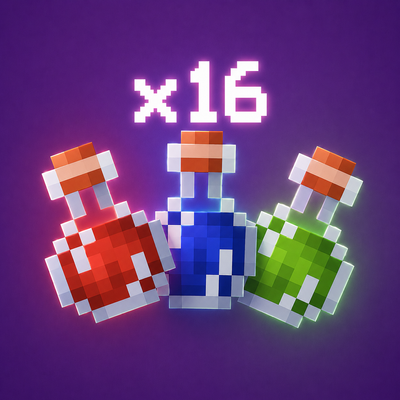 Stackable Potions x16
