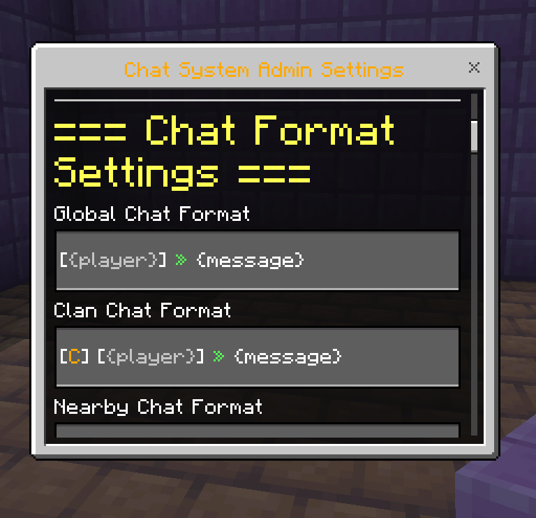 Below name chat and Proximity chat — screenshot 5