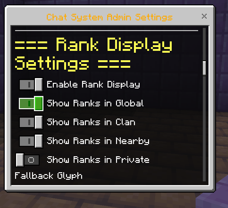 Below name chat and Proximity chat — screenshot 7