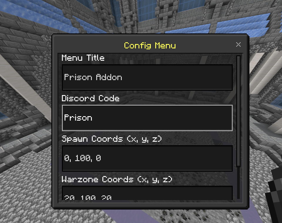 Prison addon — screenshot 4