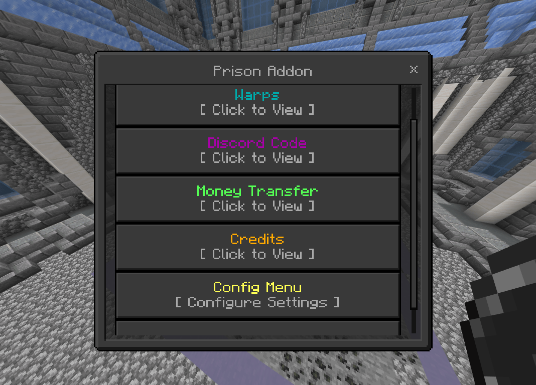 Prison addon — screenshot 7