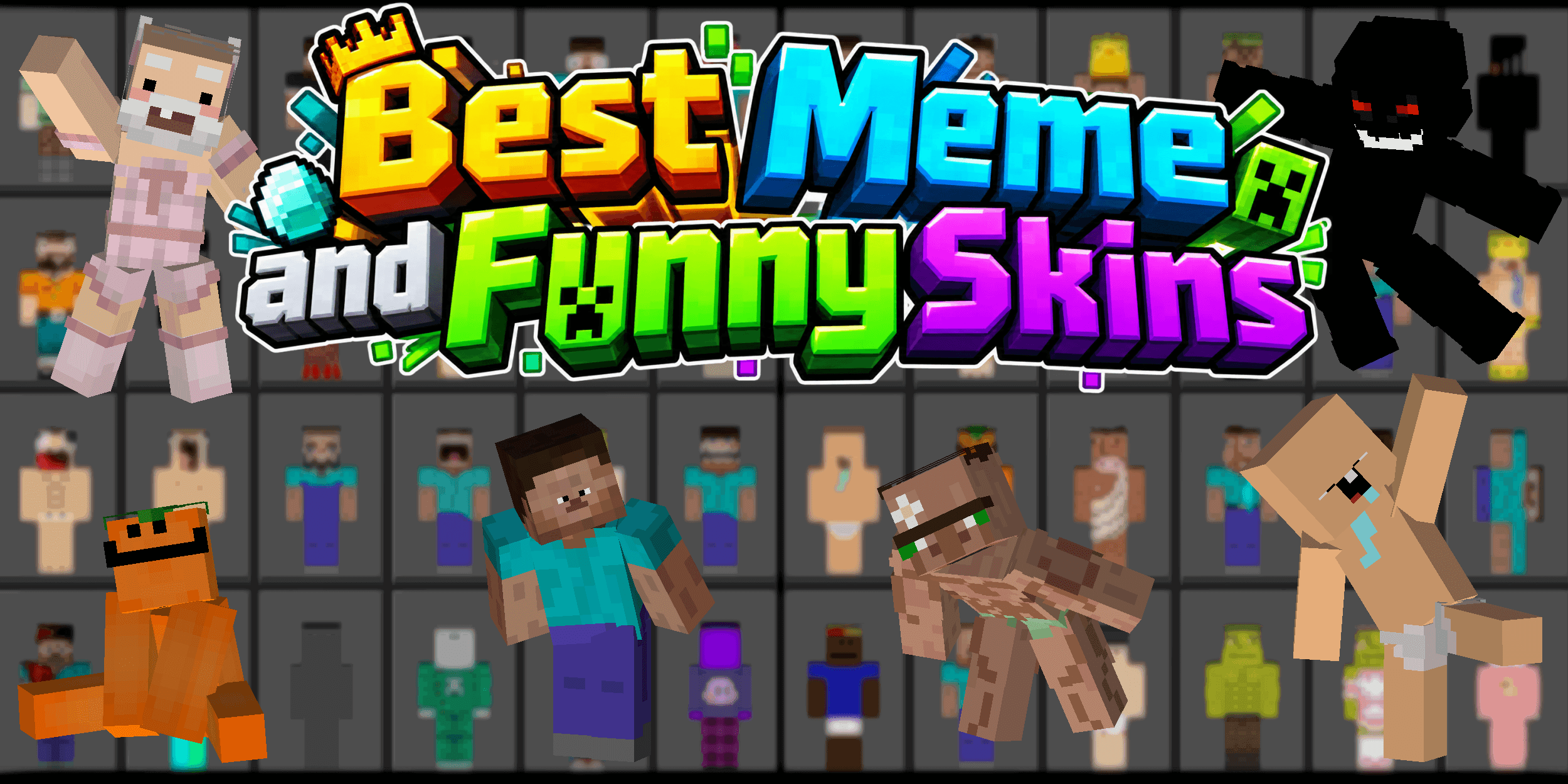 Best Meme & Funny Skins to troll your friends — screenshot 1