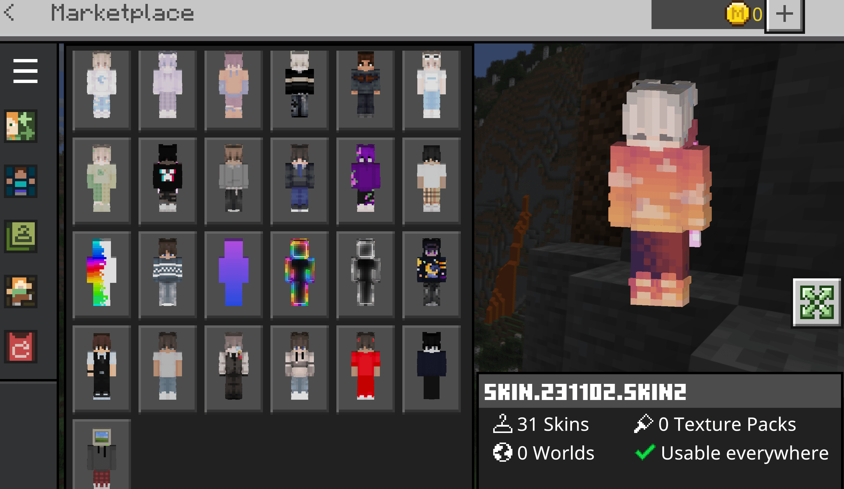 Cute Boys Skin Pack — screenshot 3