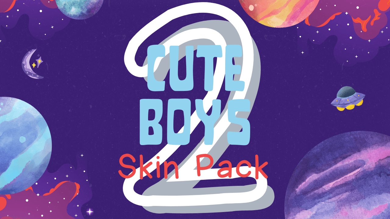 Cute Boys Skin Pack V2 — screenshot 1