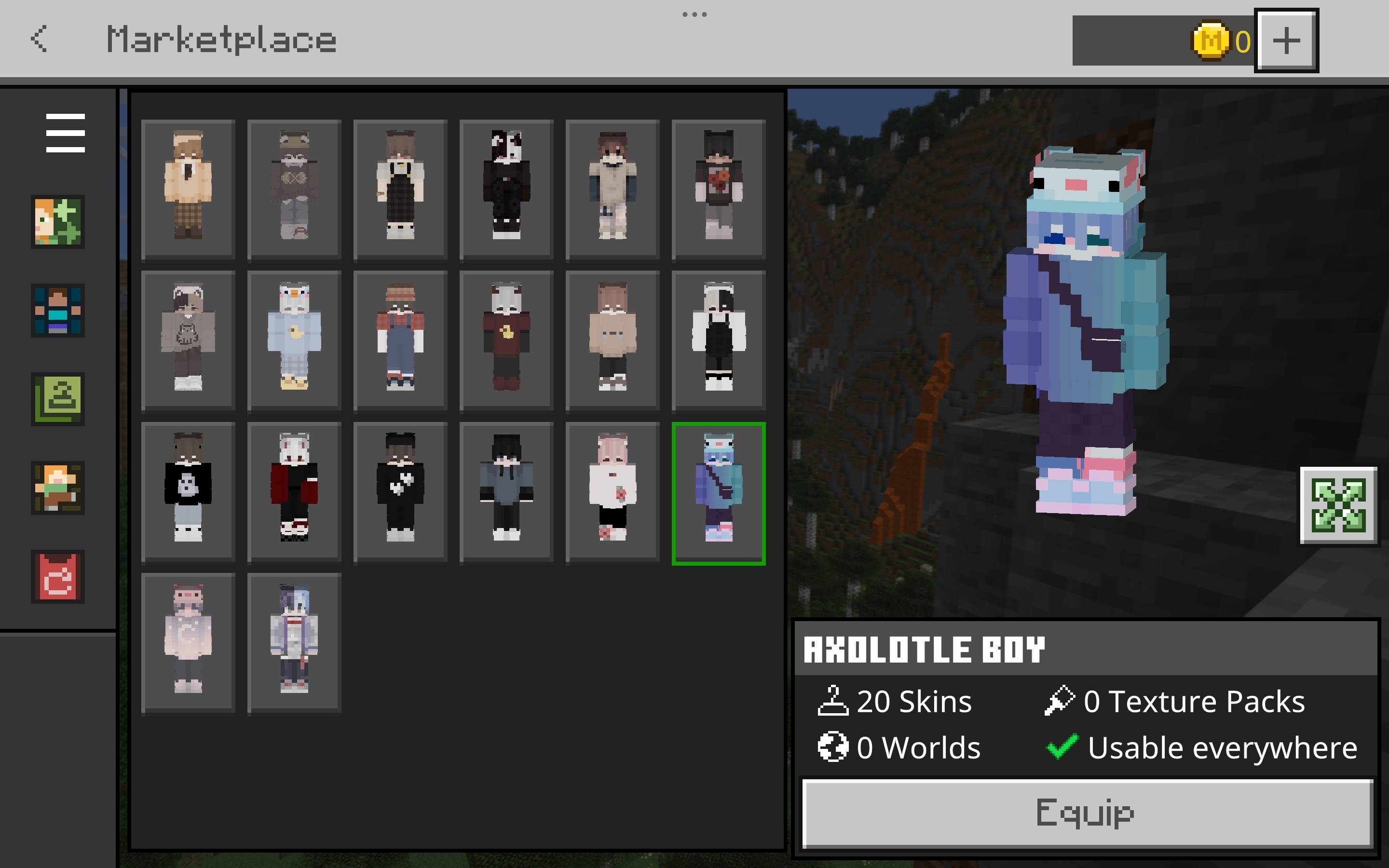 Cute Boys Skin Pack V2 — screenshot 2