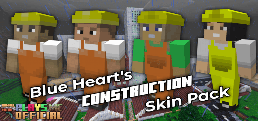 Blue Heart Construction (Builders) Skin Pack — screenshot 1
