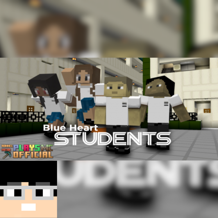 Blue Heart Students Skin Pack