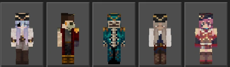 Pirate Skin Pack — screenshot 1
