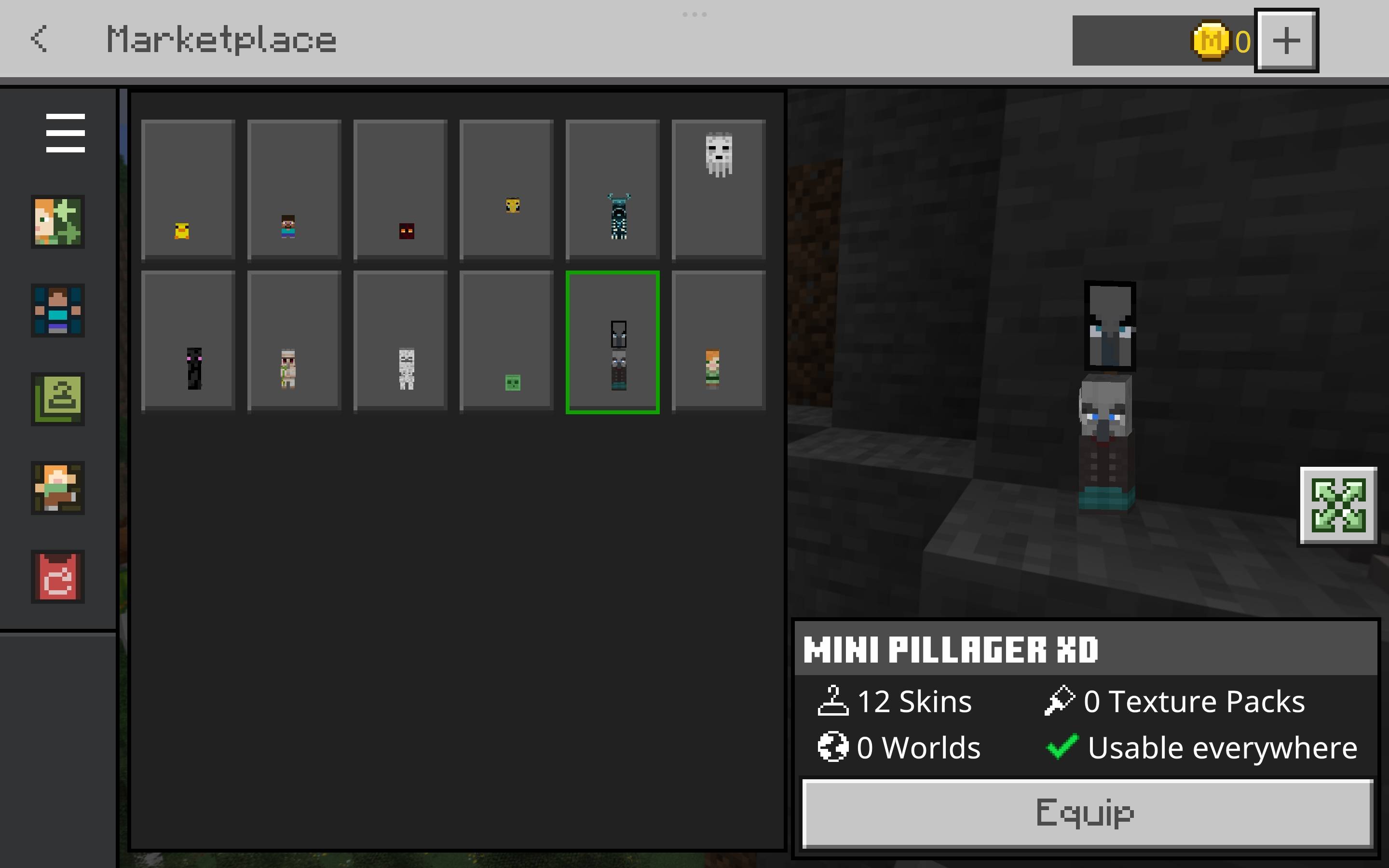 Mini Skin Pack — screenshot 2
