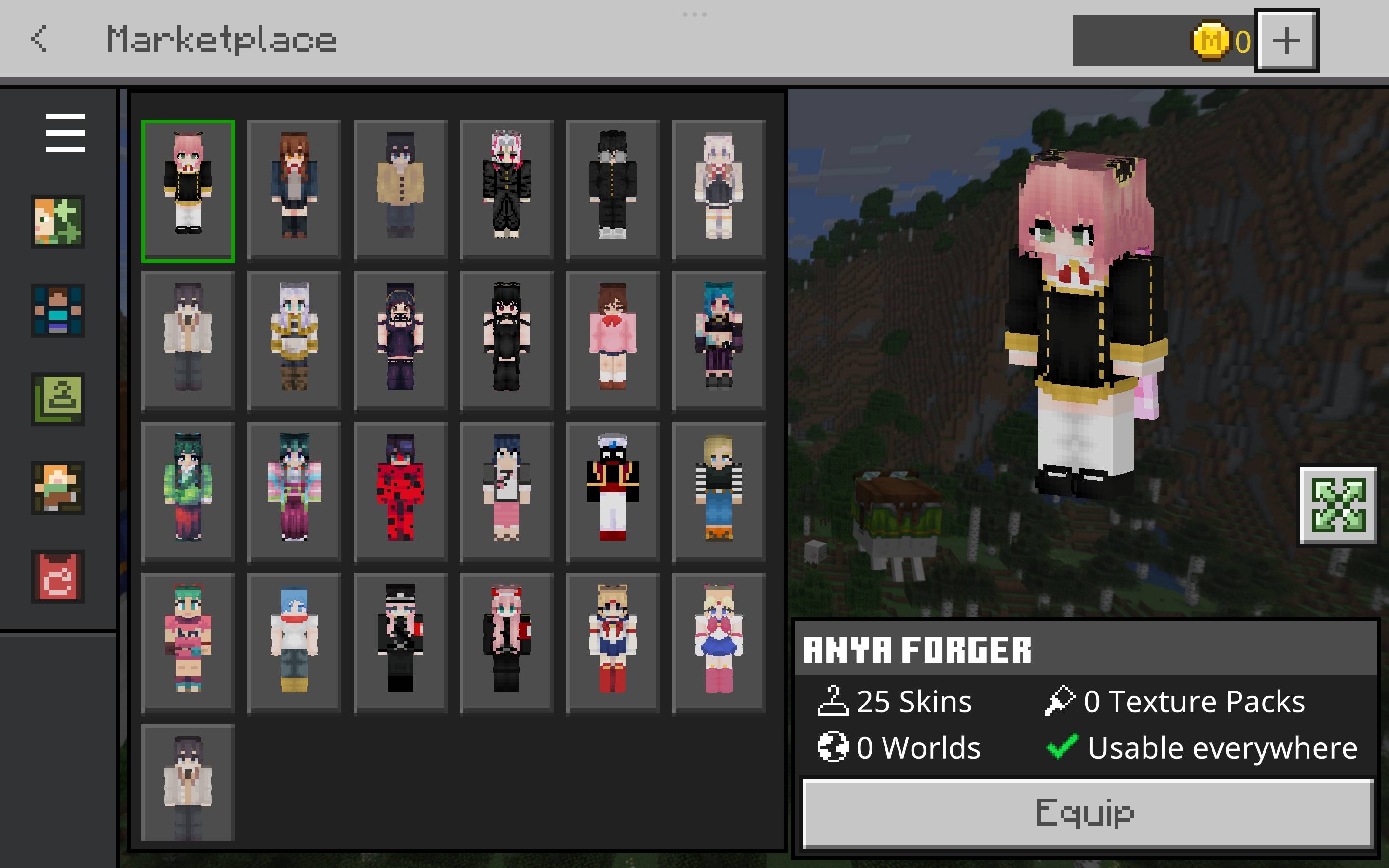 Anime Skin Pack — screenshot 3