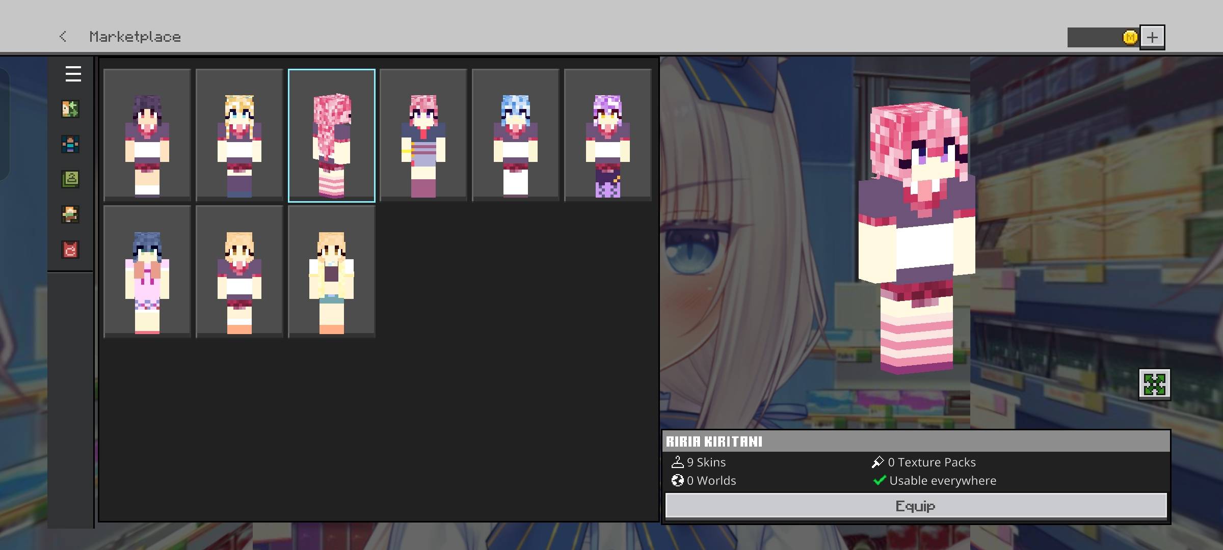 Visual Novel Skin Pack — screenshot 2