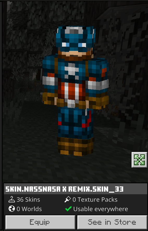 Nasa's skin pack — screenshot 3