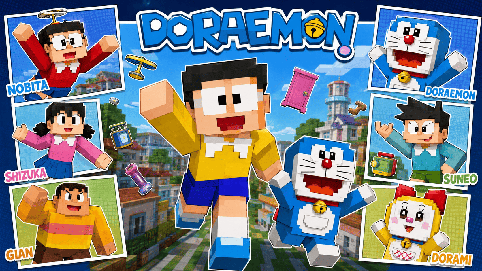 Ultimate Doraemon Skinpack — screenshot 1