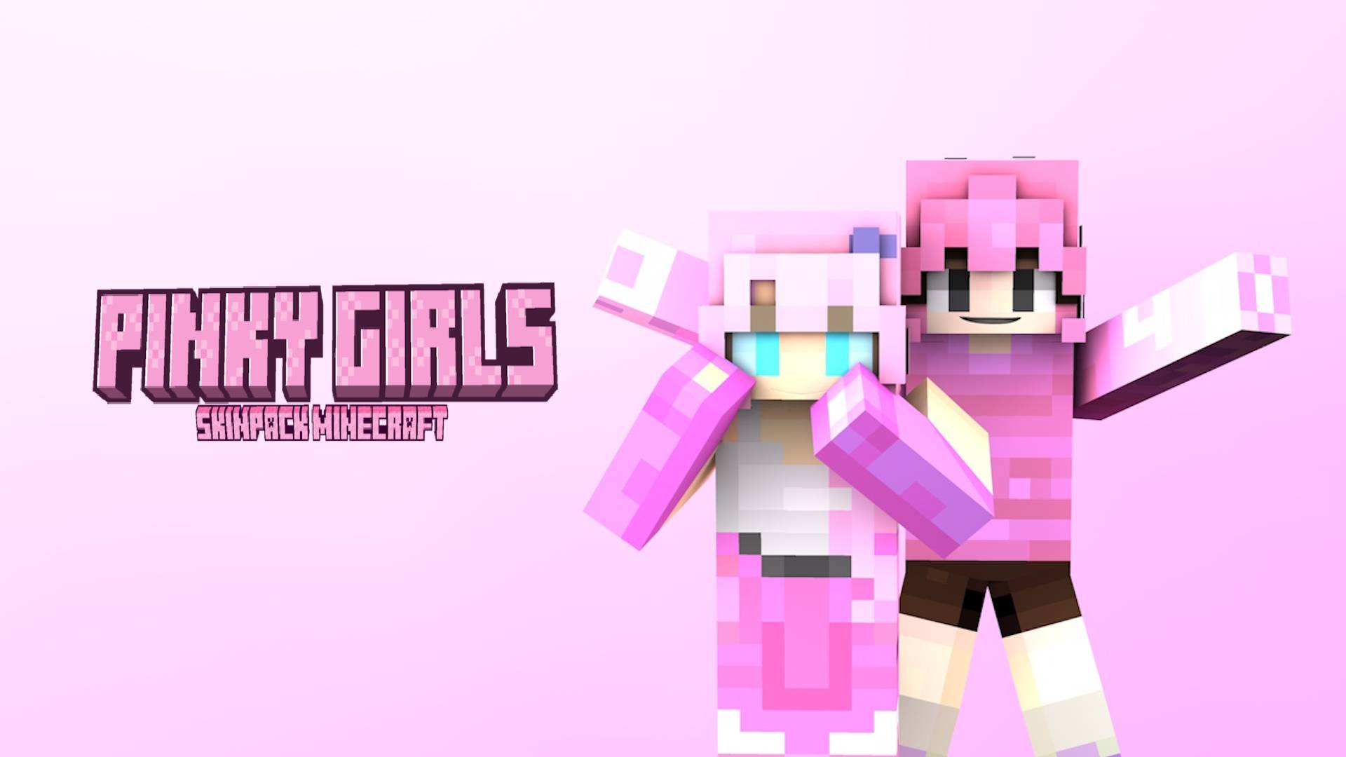Pinky Girls Skin Pack — screenshot 1