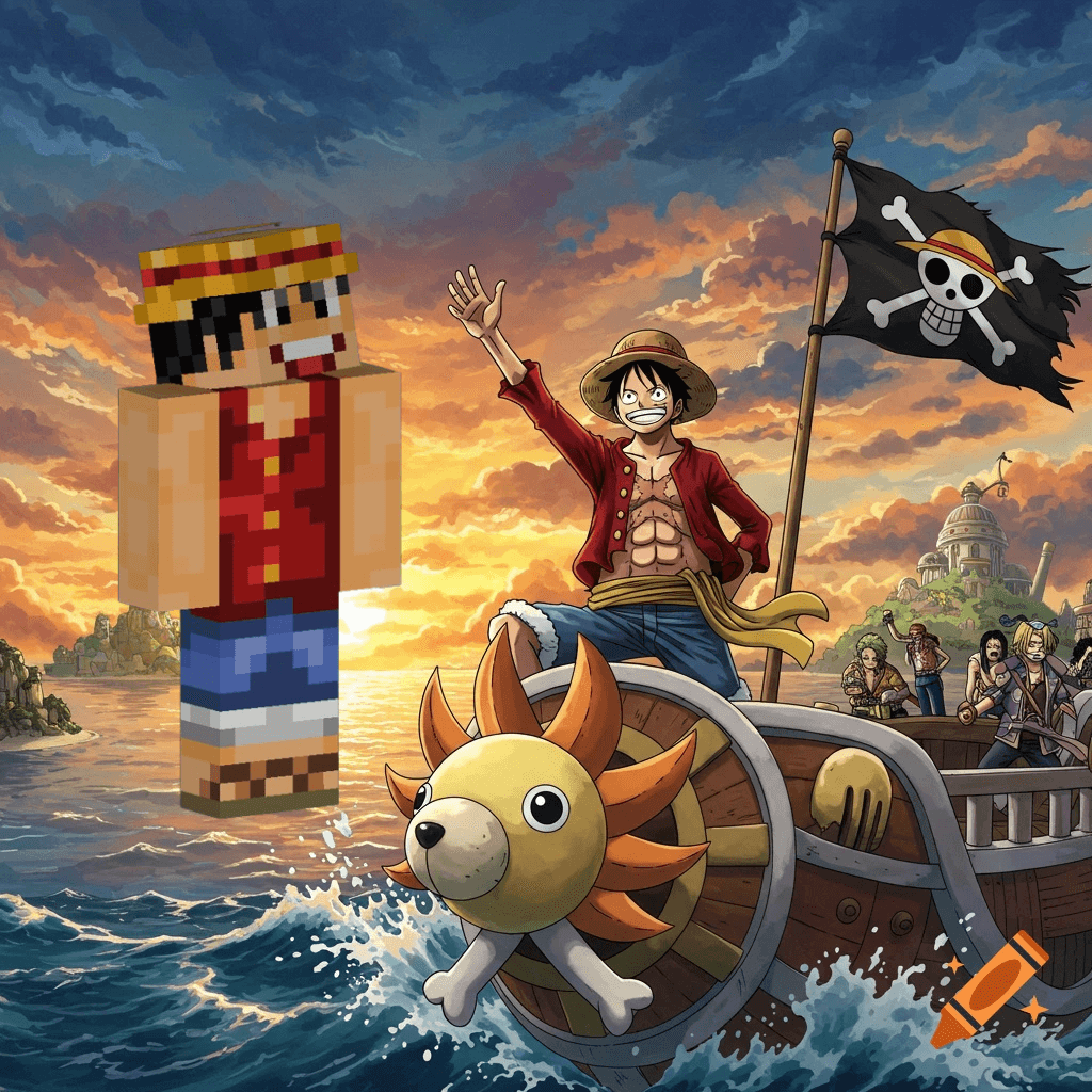 One Piece Luffy Skin Pack — screenshot 1