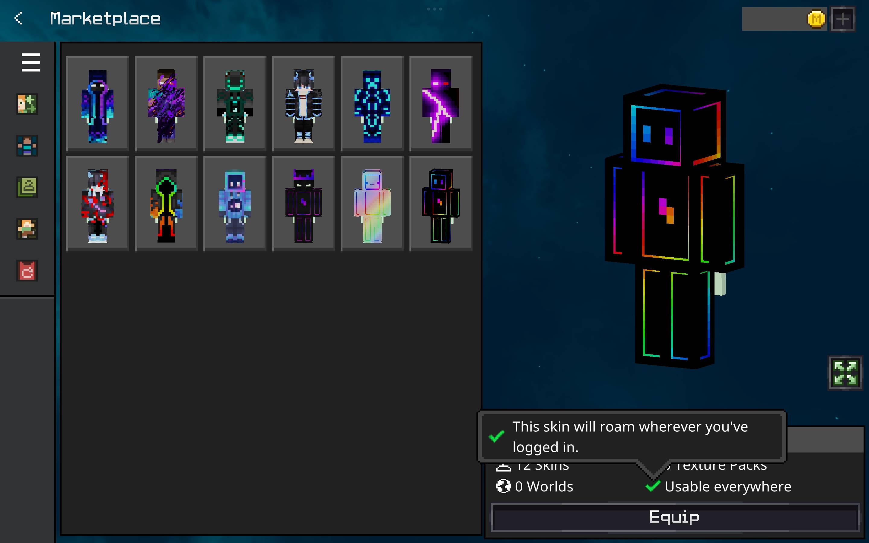 Neon PVP Skin Pack — screenshot 2
