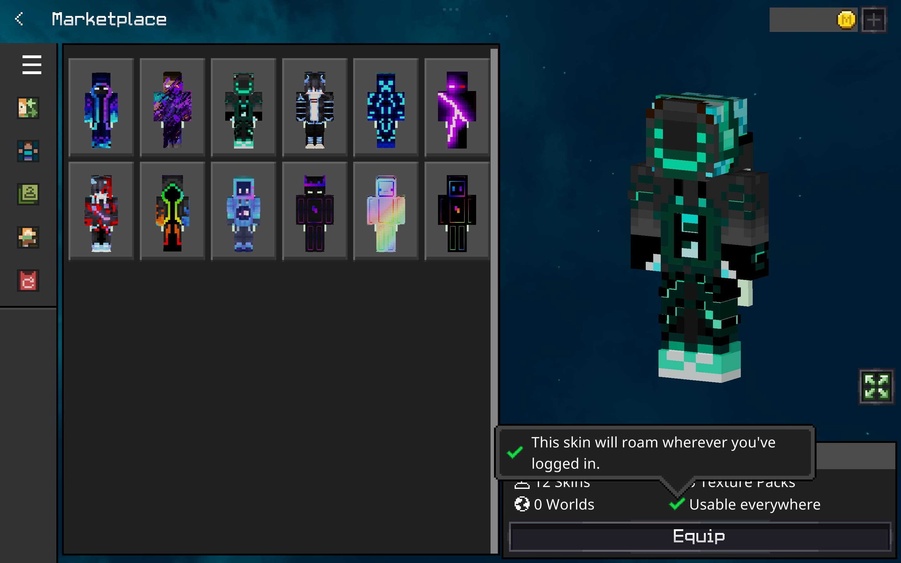 Neon PVP Skin Pack — screenshot 3
