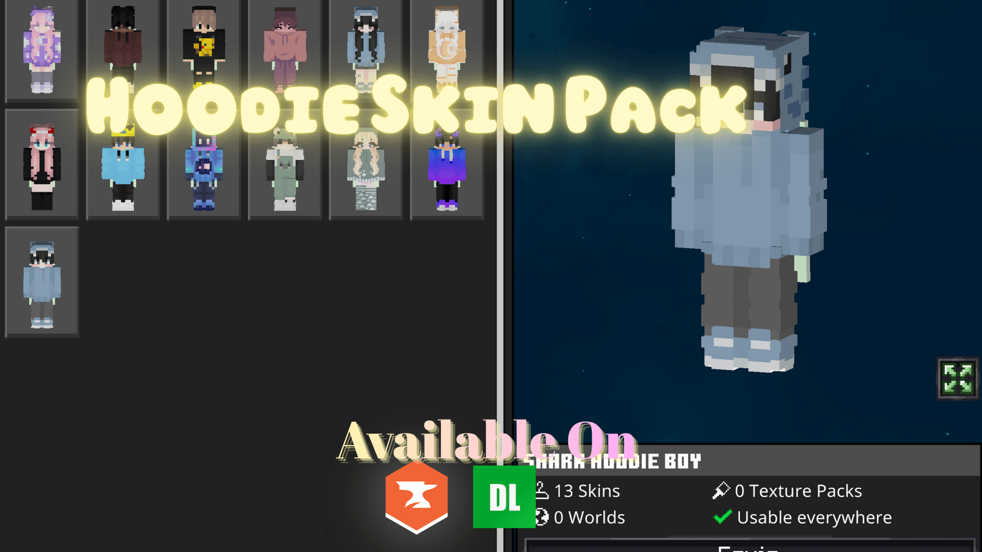 Hoodie Skin Pack — screenshot 1