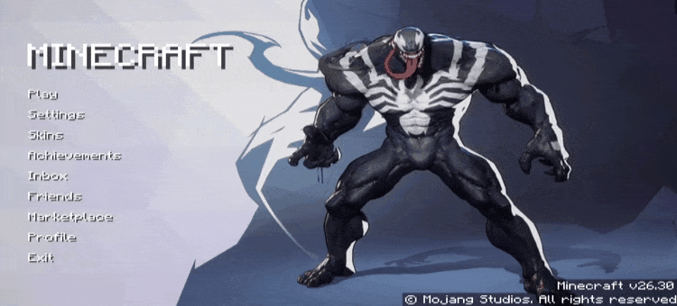 Animated Menu: Venom — Marvel Rivals — screenshot 1