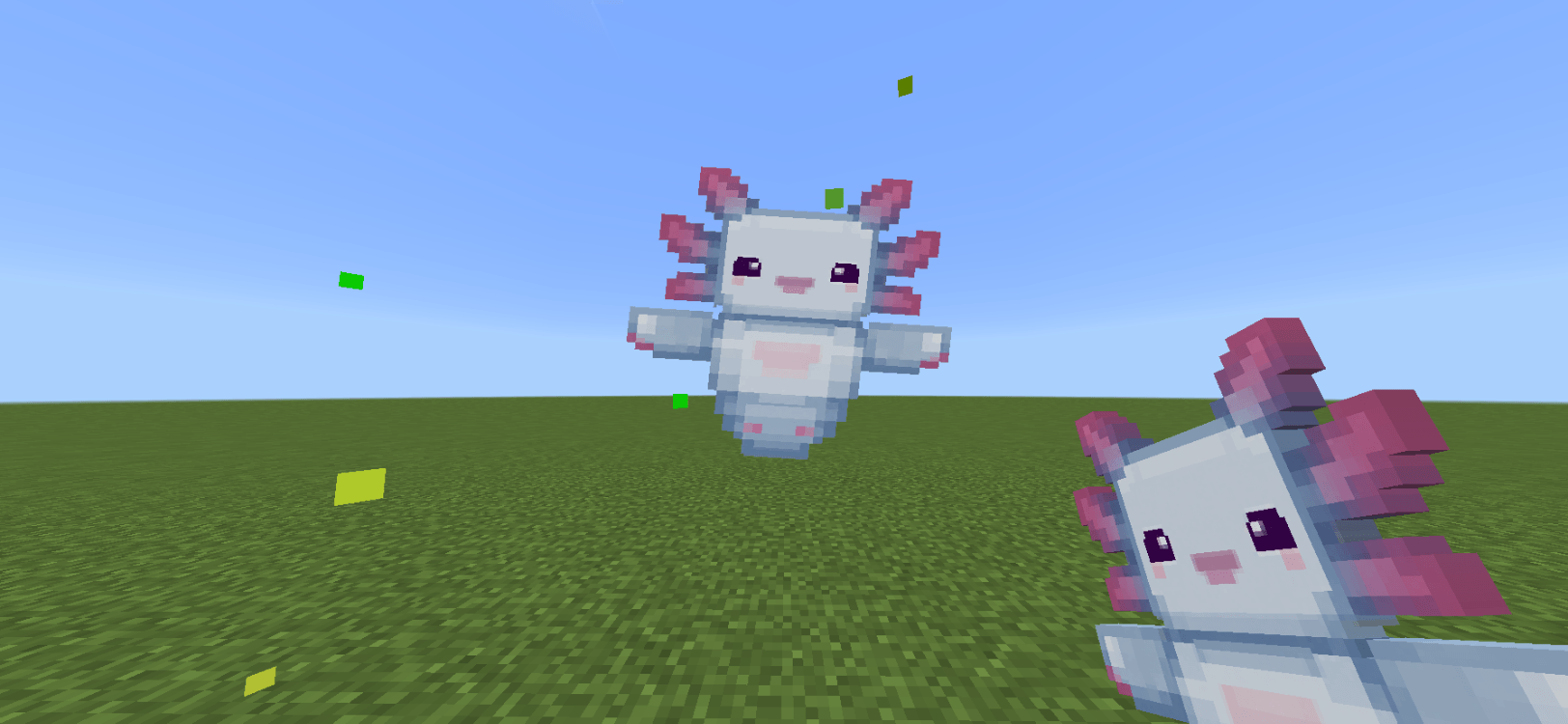 Cute Blue Axolotl Totem of Undying — screenshot 1