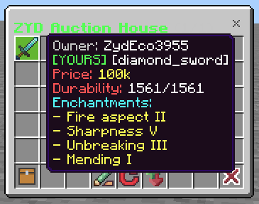 Auction House + Shop V4.4 — screenshot 1