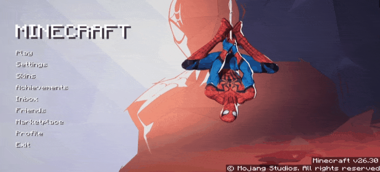 Animated Menu: Spider-Man — Marvel Rivals — screenshot 1