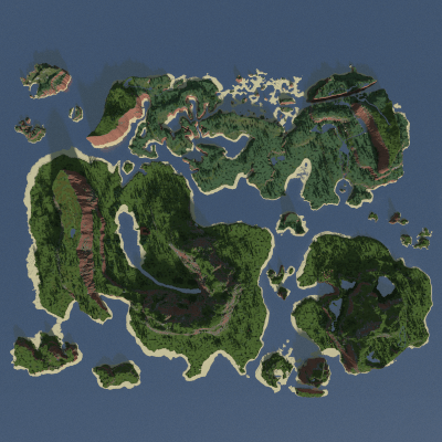 Los Penascos Archipelago BE - Custom Terrain Survival Map [Achievement Enabled] — screenshot 2