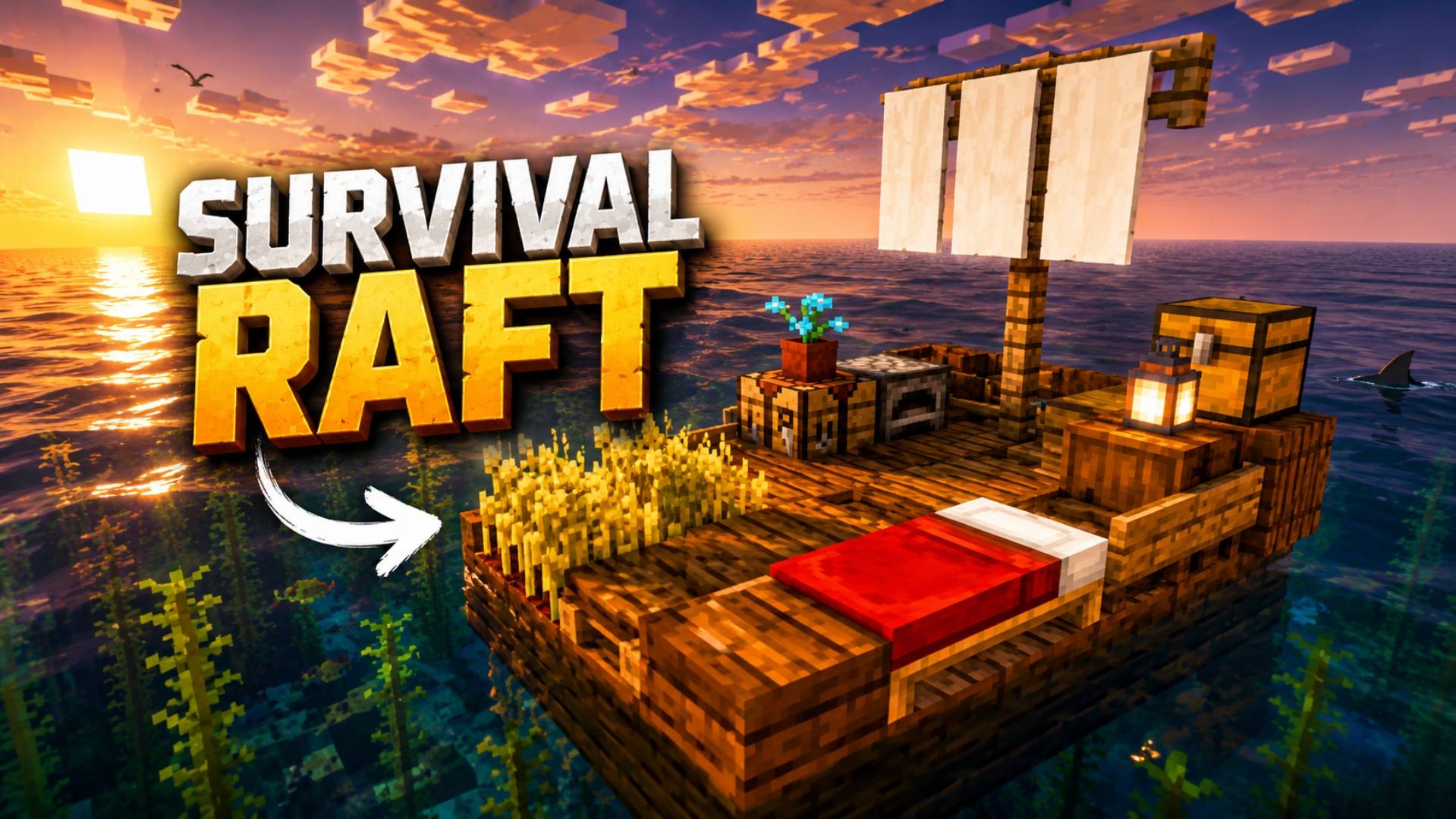 Survival Raft World (Achivement On) — screenshot 1