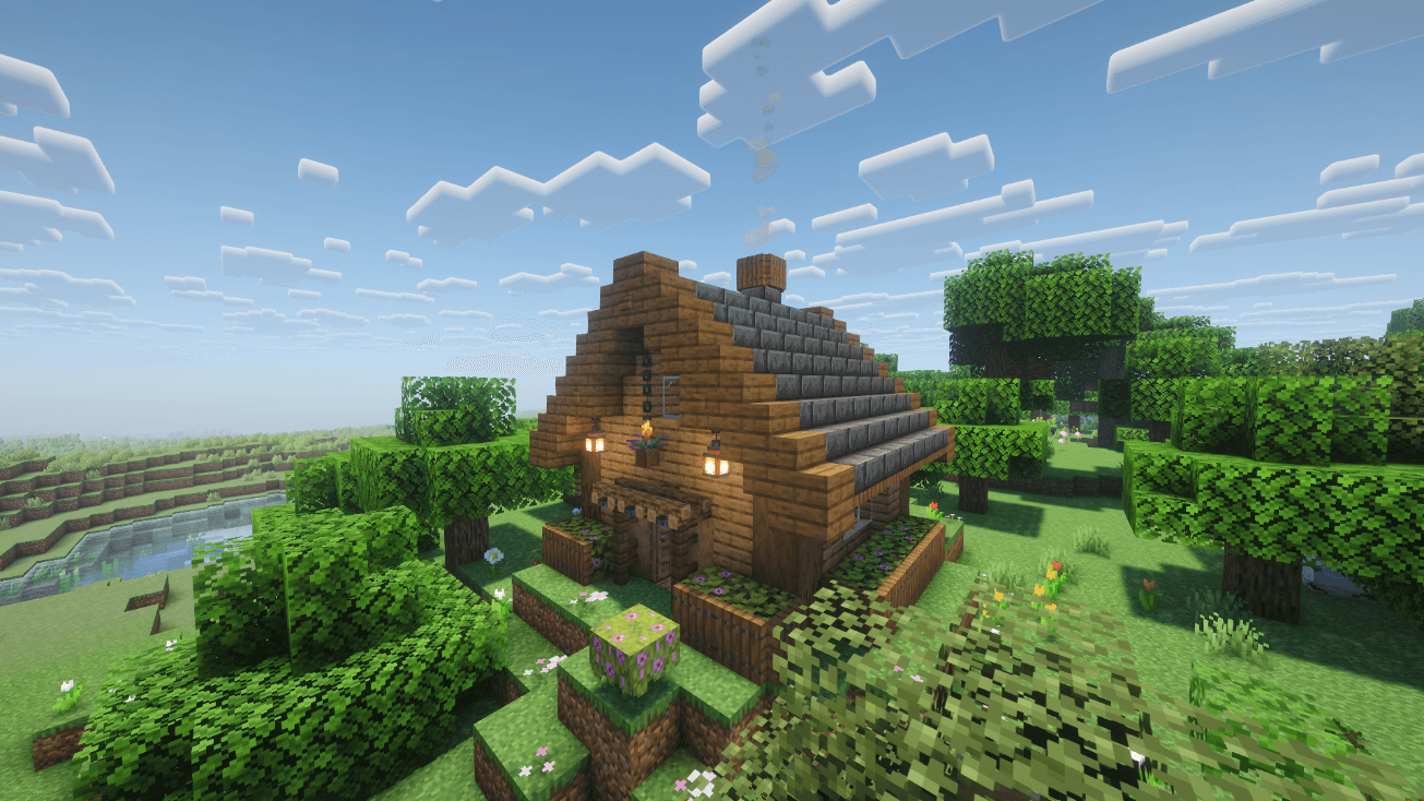 Simple Flower Forest Starter House — screenshot 1