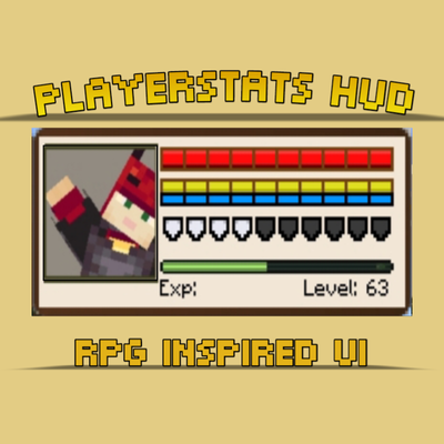 Bosya's PlayerStats HUD – RPG Inspired UI