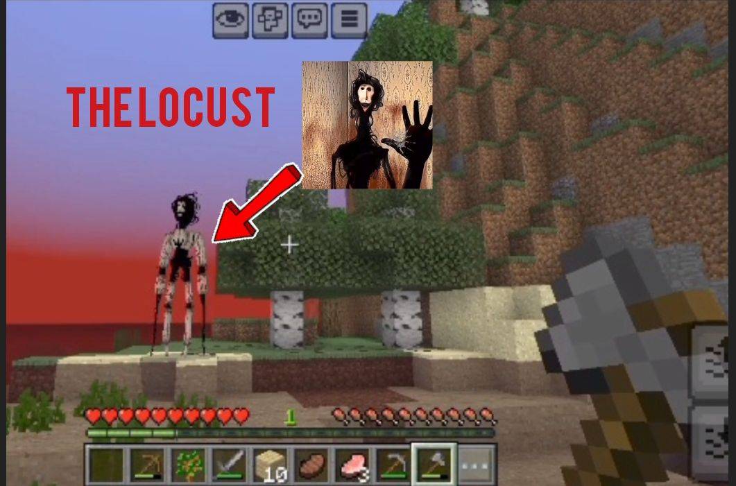 The Locust (Doctor Nowhere) - Scary Horror Mod for Bedrock Edition — screenshot 3
