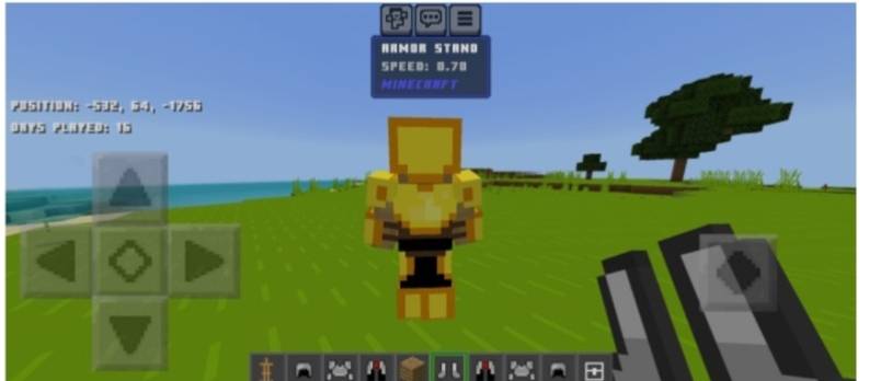 MCPEDL Barebones spyzeen knight armor — screenshot 2