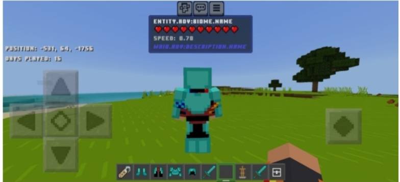 MCPEDL Barebones spyzeen knight armor — screenshot 3