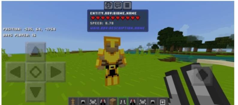 MCPEDL Barebones spyzeen knight armor — screenshot 4